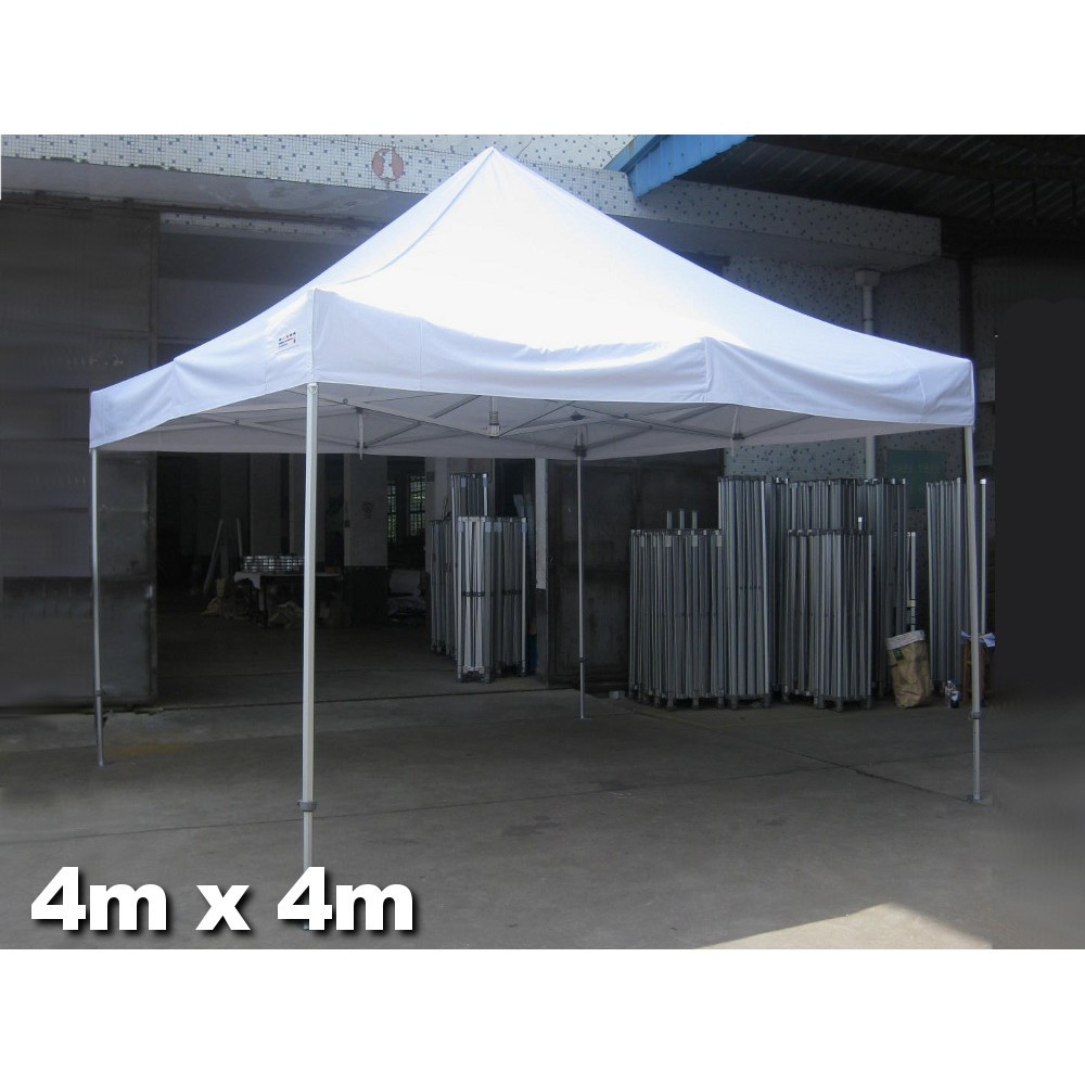 Barnum pliant pas cher avec chapiteau pliant alu pro 4x4 blanc avec 4 murs pleins idees et barnum alu pro 45 m2 4mx4m blanc pack 4 cotes 380grm avec 1000x1000px