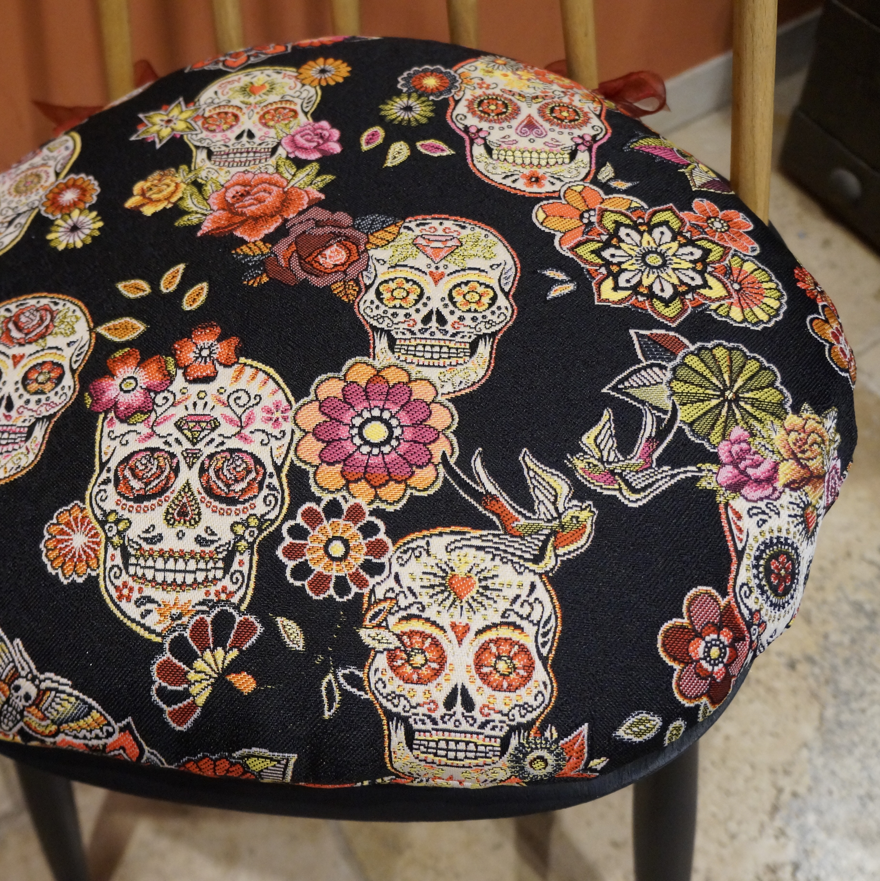 Detail tissu carre