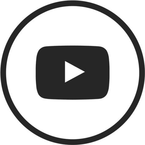 Logo youtube noir 