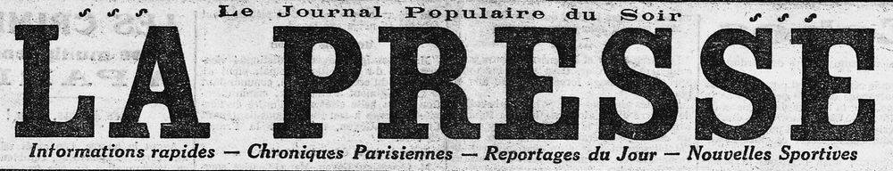 Michka la presse 8 fevrier 1919
