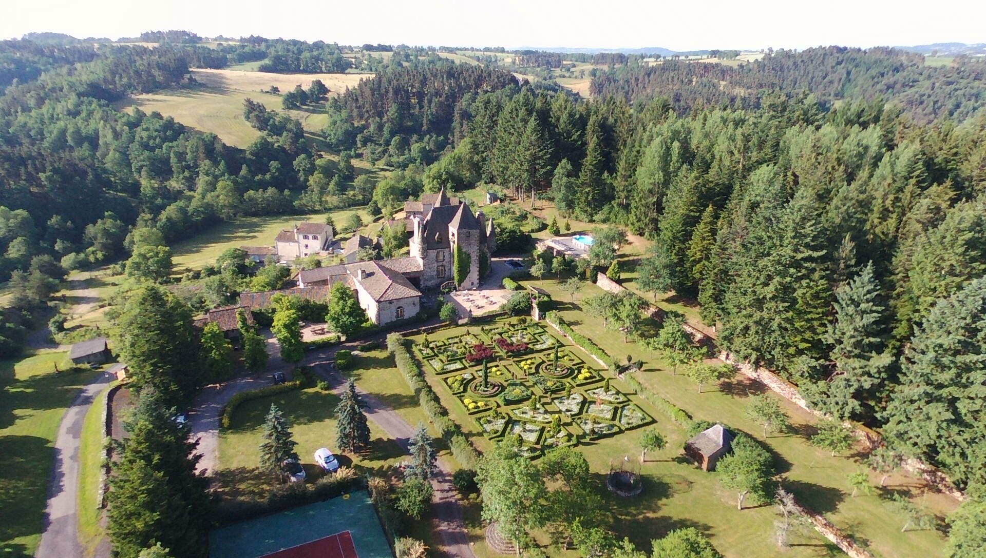 Chateau de varillette et son jardin