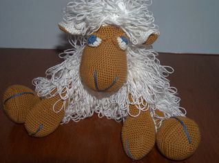 Mouton en  crochet