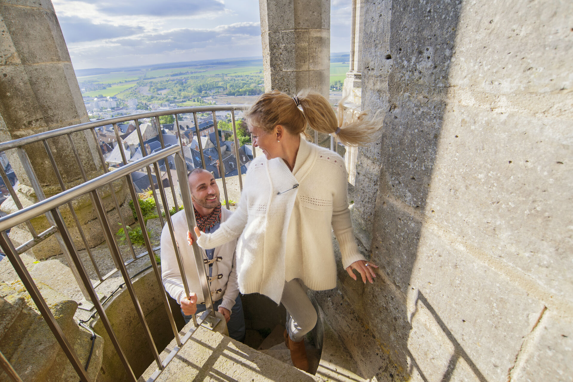 Cathedrale laon horizon bleu 13 