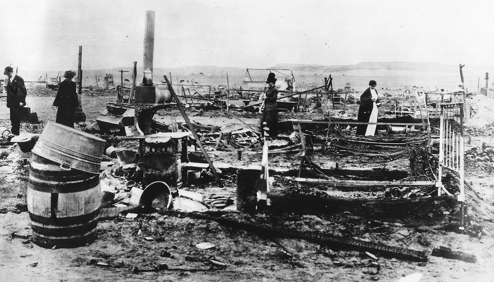 Ruins camp ludlow colorado 1914