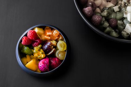 Salade de fruits séparés