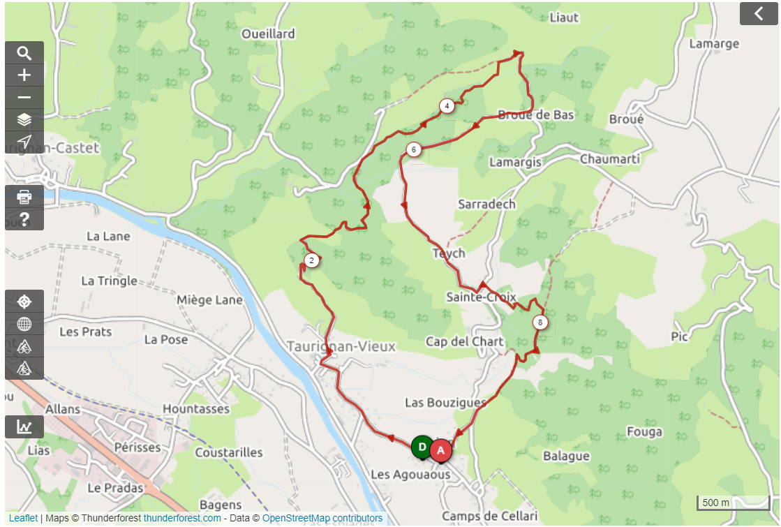 Parcours 9km
