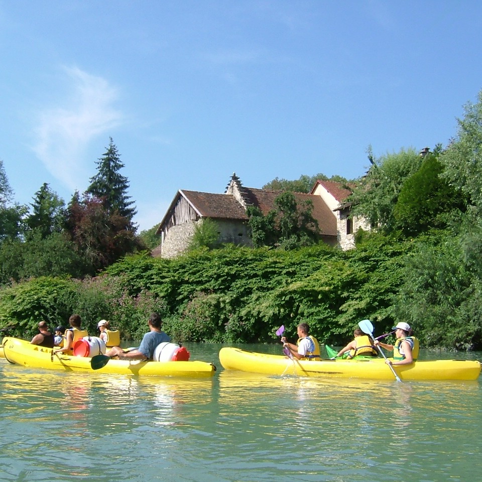 Canoe sur le guiers