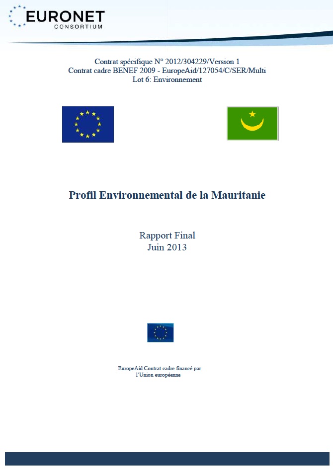 Profil environnemental de la Mauritanie