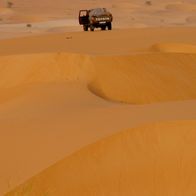 Sahara mauritanie 2cv dunes gps de sert Cyril et Sylvie Sidatty