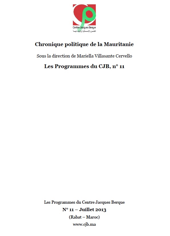 Chronique politique de Mauritanie Juille