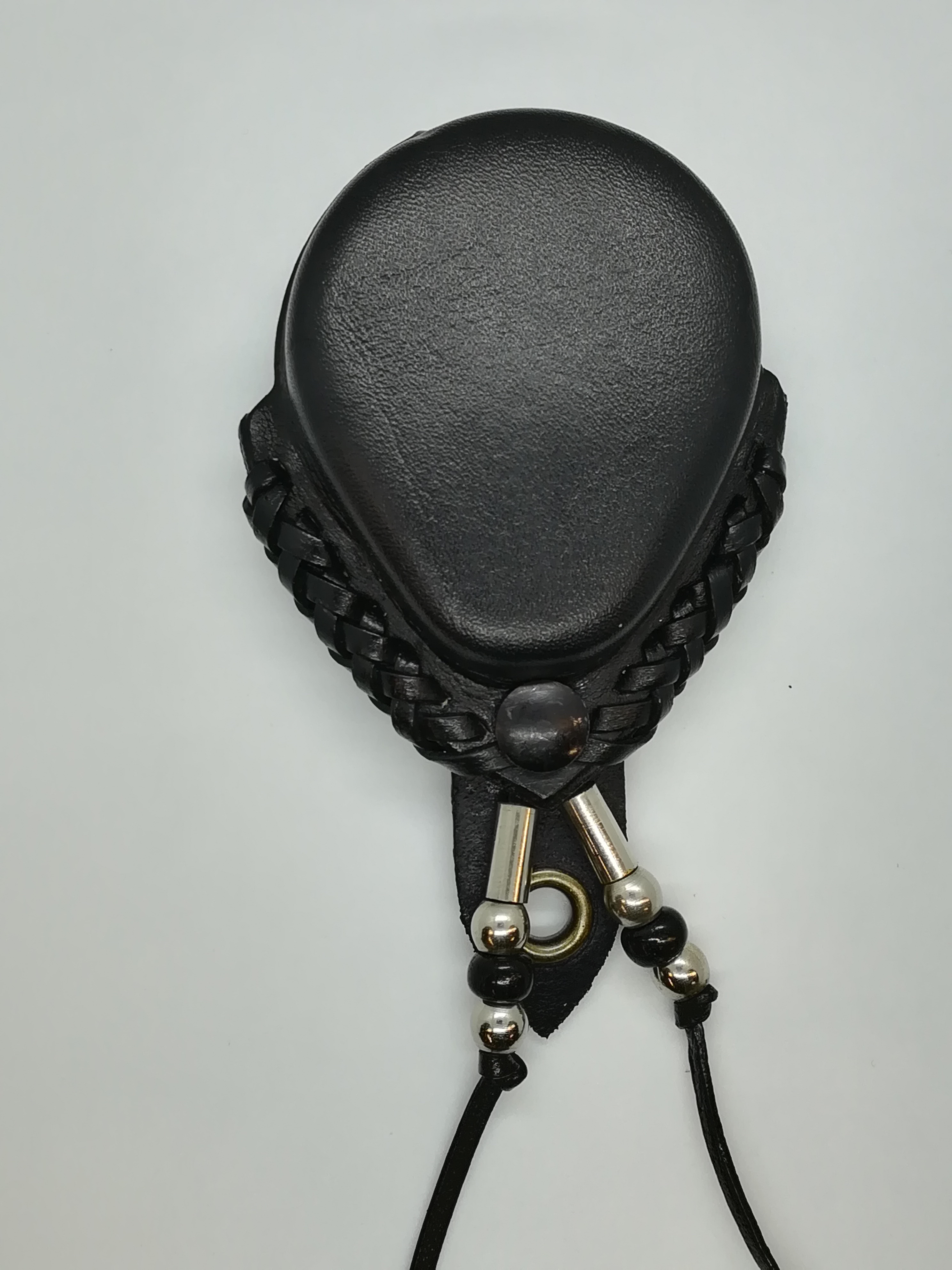 Tresse perles noir