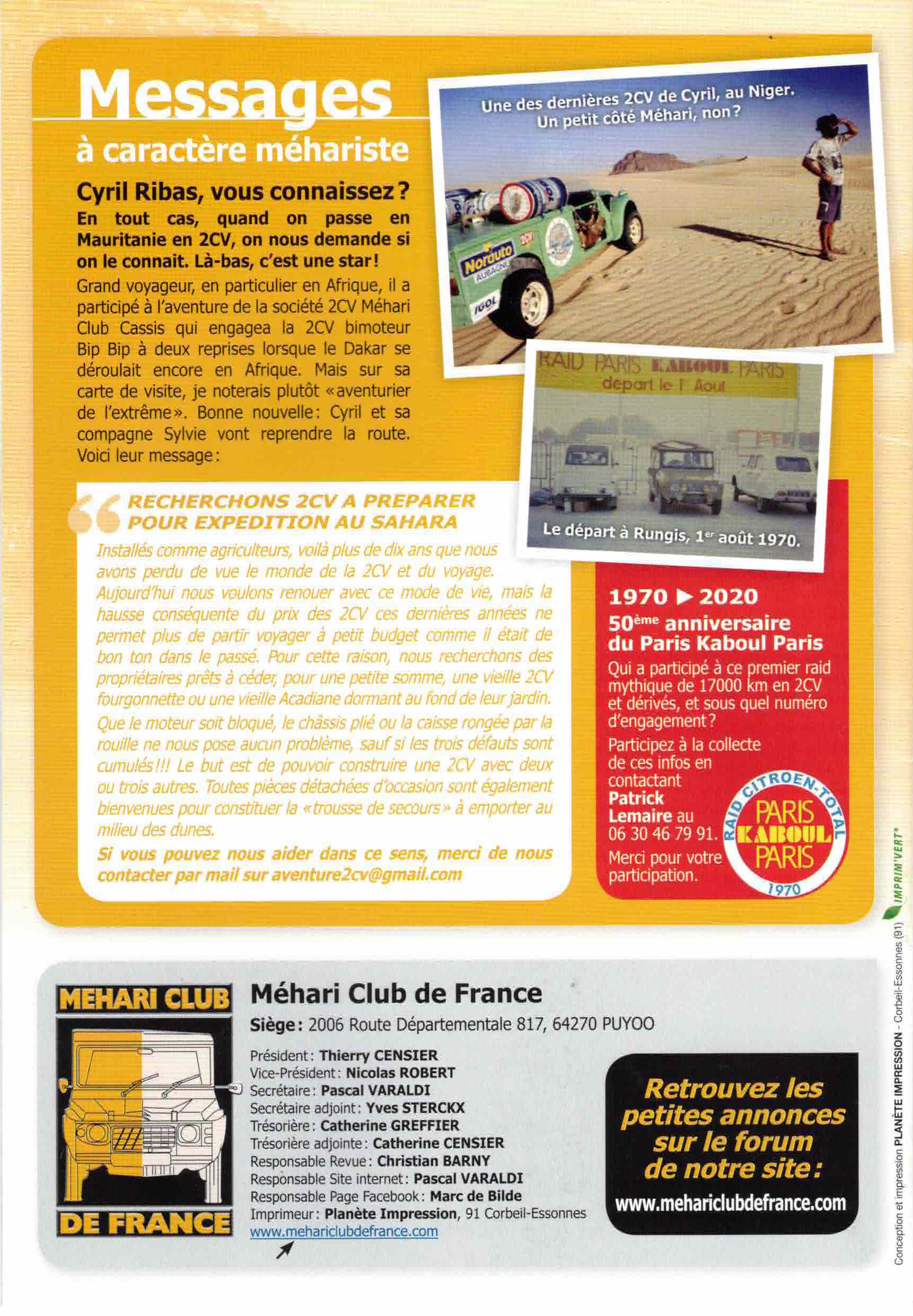 Revue des Me haristes