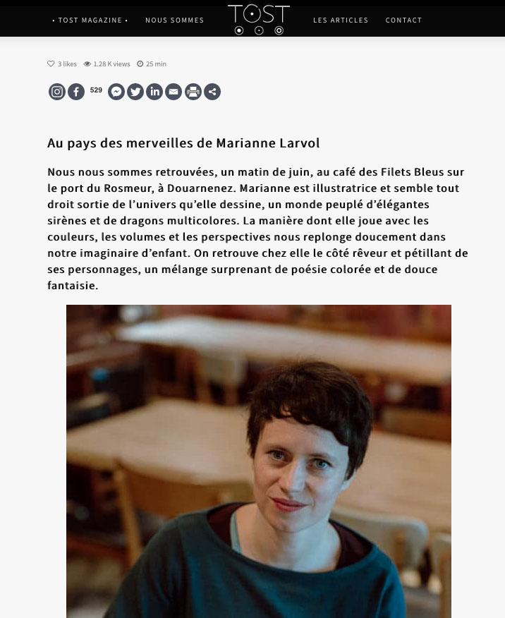 Article tost