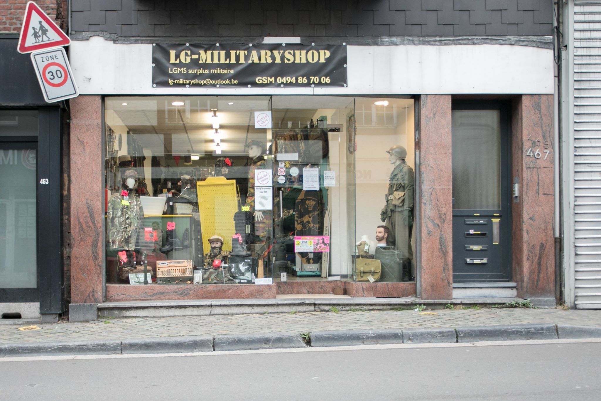 SURPLUS MILITAIRE LG MILITARYSHOP SRL surplus-militaire-lg-militaryshop-srl