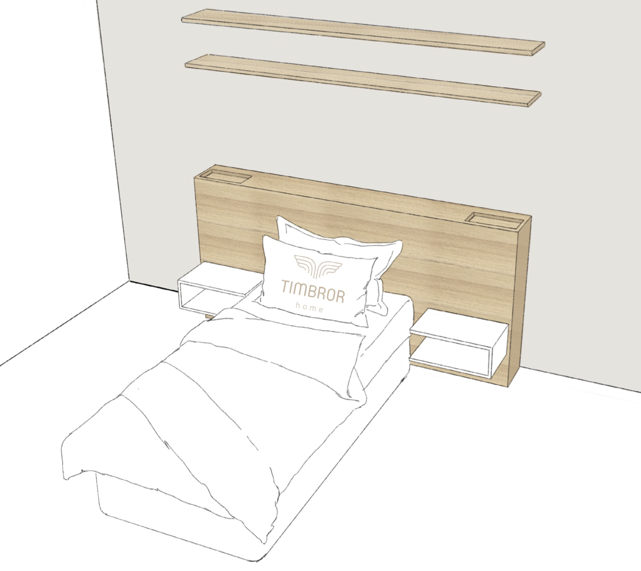 Chambre sur mesure. Tout droit réservé