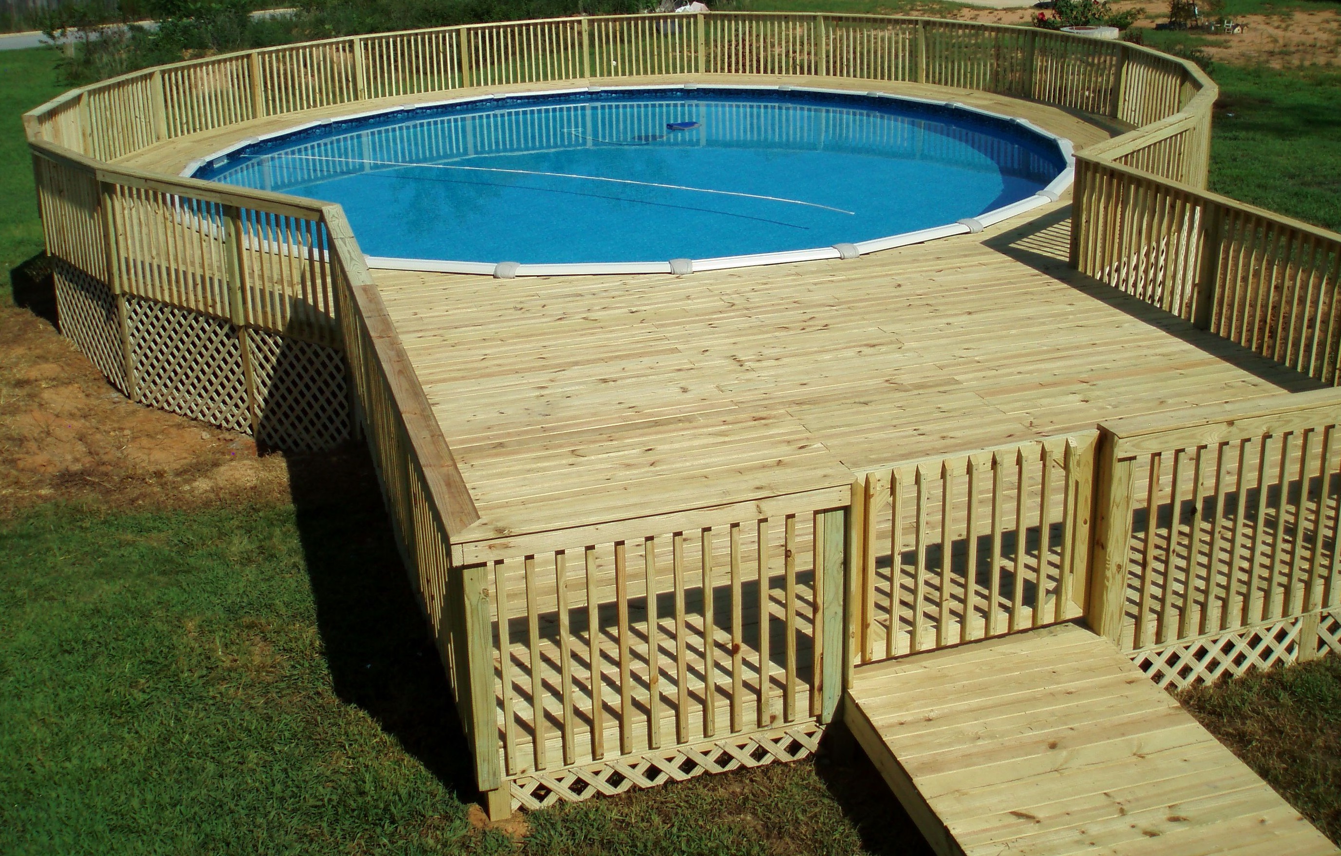 Terrasse surelevee
