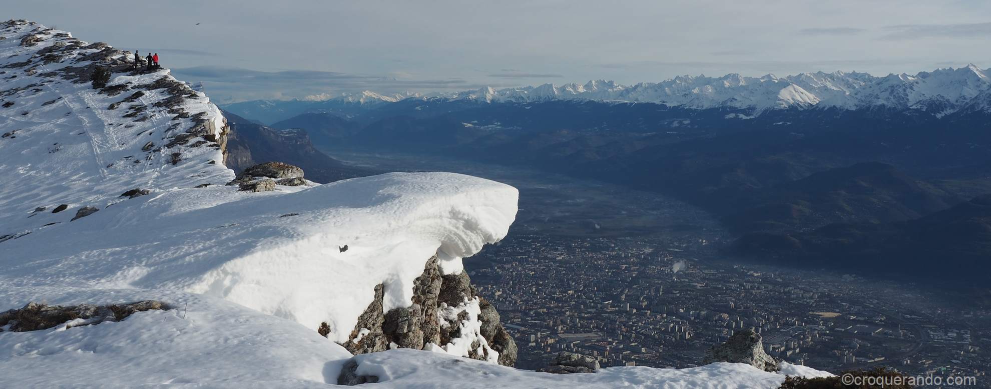 Grande roche saint michel vercors neige