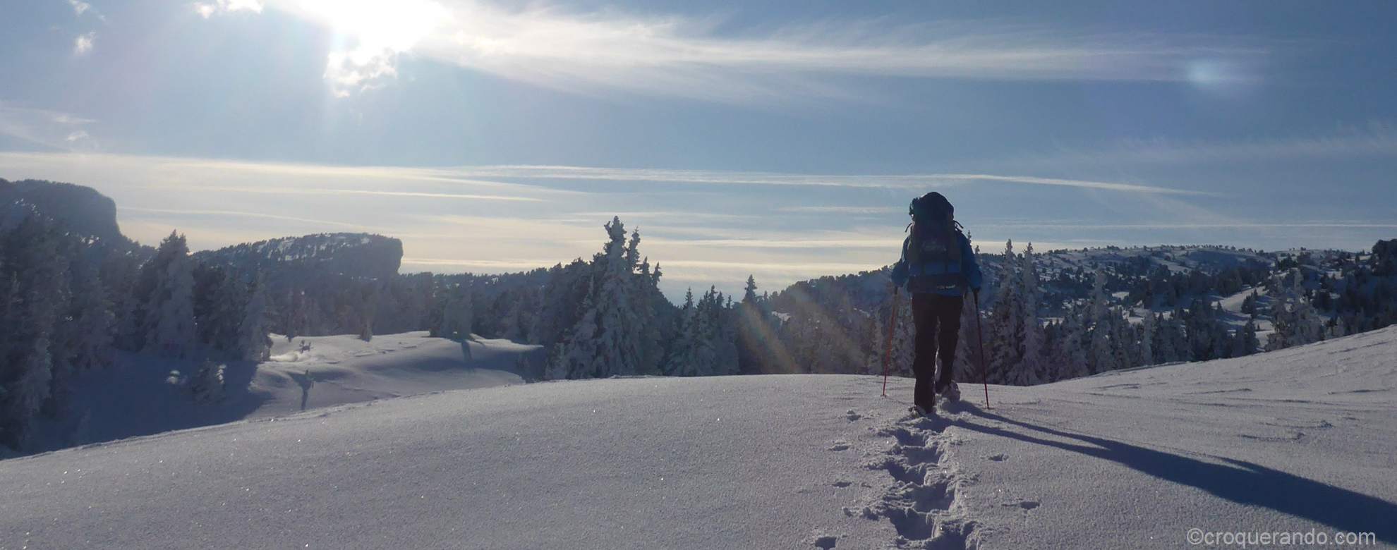 Hauts plateaux vercors neige 4