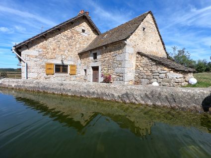 Les chambres du saladou vue sur le bac