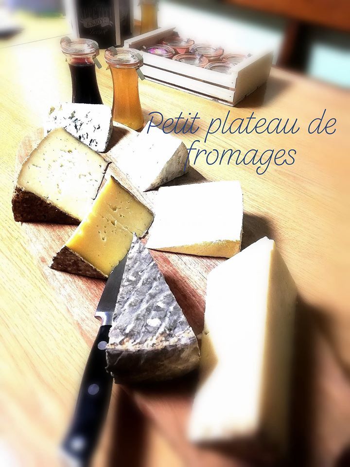 Plateau de fromage aux chambres du saladou