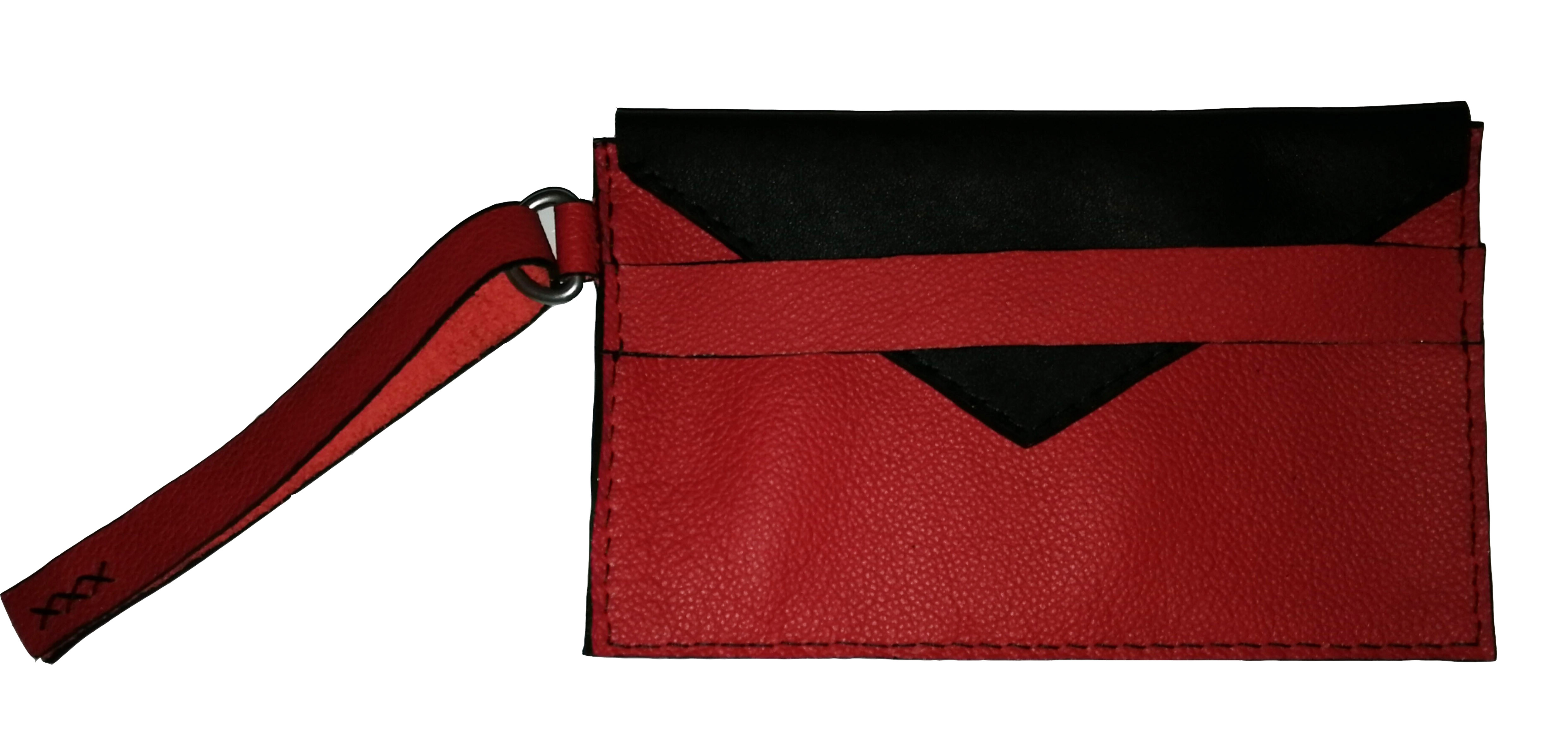 Enveloppe modèle Rouge/Noir