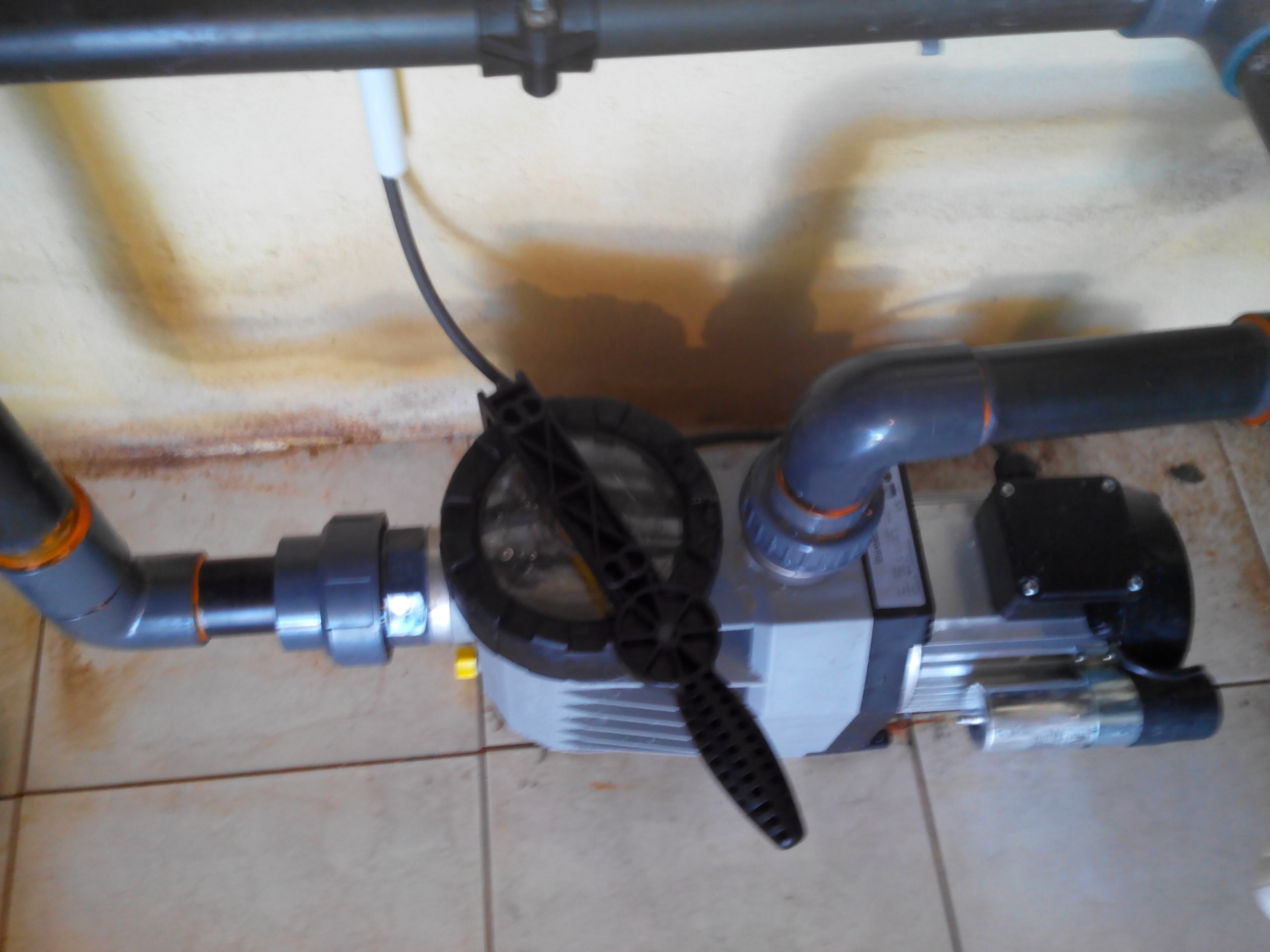 Changement de pompe