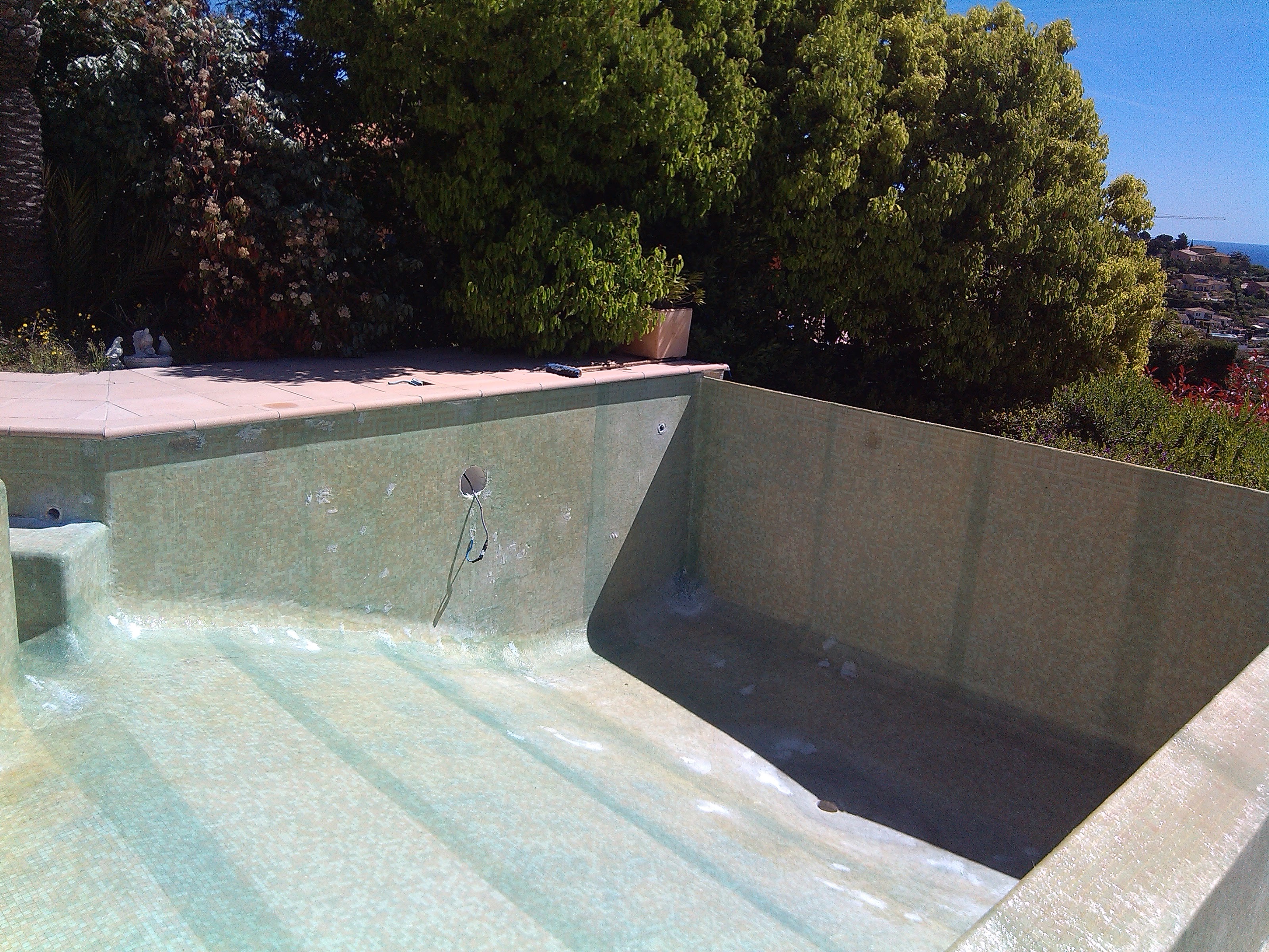 Polyester piscine sainte maxime
