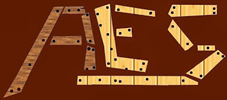 Logo aes menard horizontal