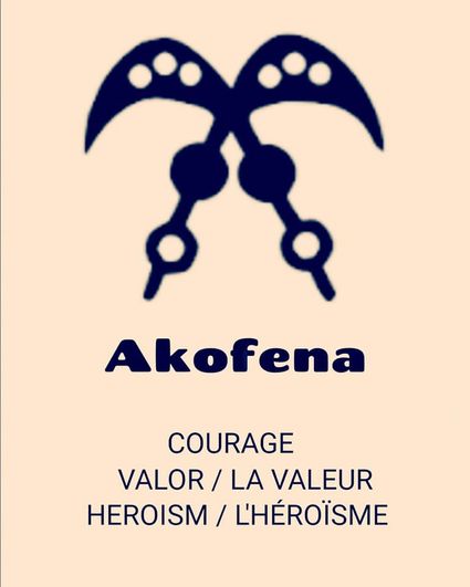 Akofena  Adinkra Symbols & Meanings