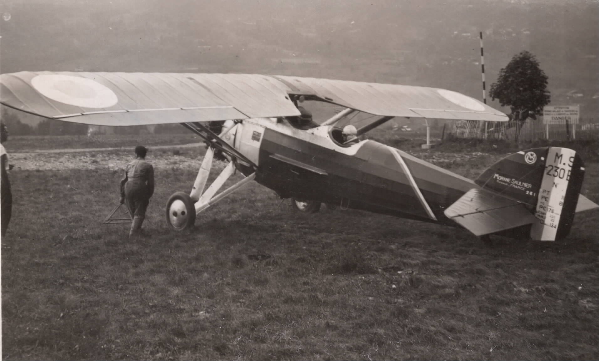 Morane 230 du ministre Cot 1933