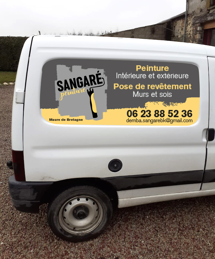 Véhicule Sangaré Peinture Maure de Bretagne