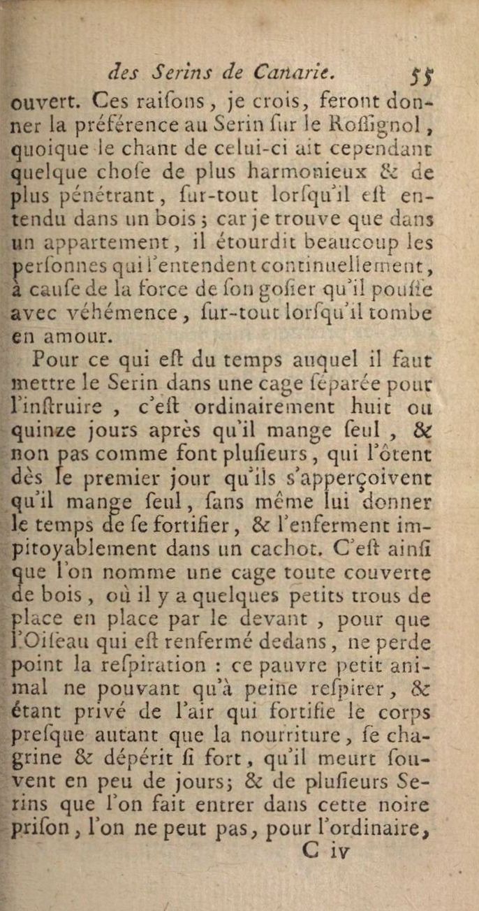 Serins chant 2