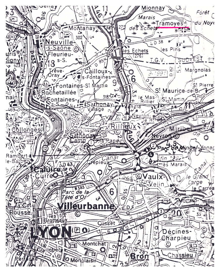 Carte Tramoyes