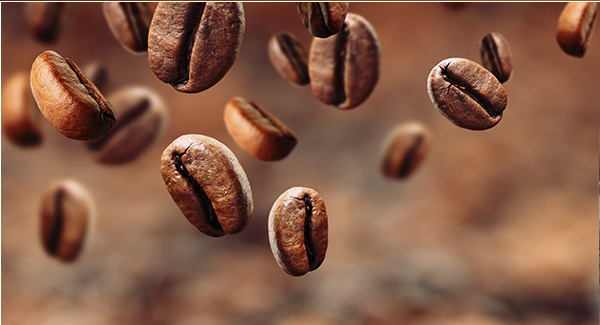 Grain de cafe cadre