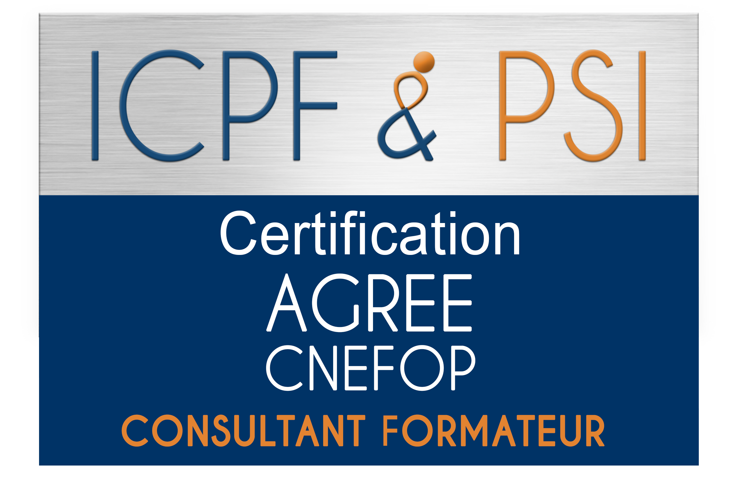 Logo icpf psi agree cnefop consultant formateur