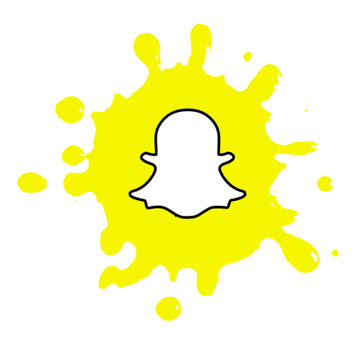 Snapchat splash icon free download searchpngcom snapchat icon png 715 715