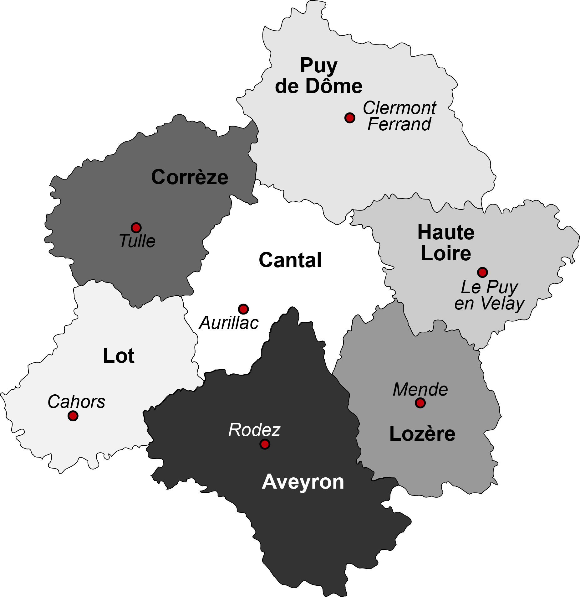 Carte zone chalandise