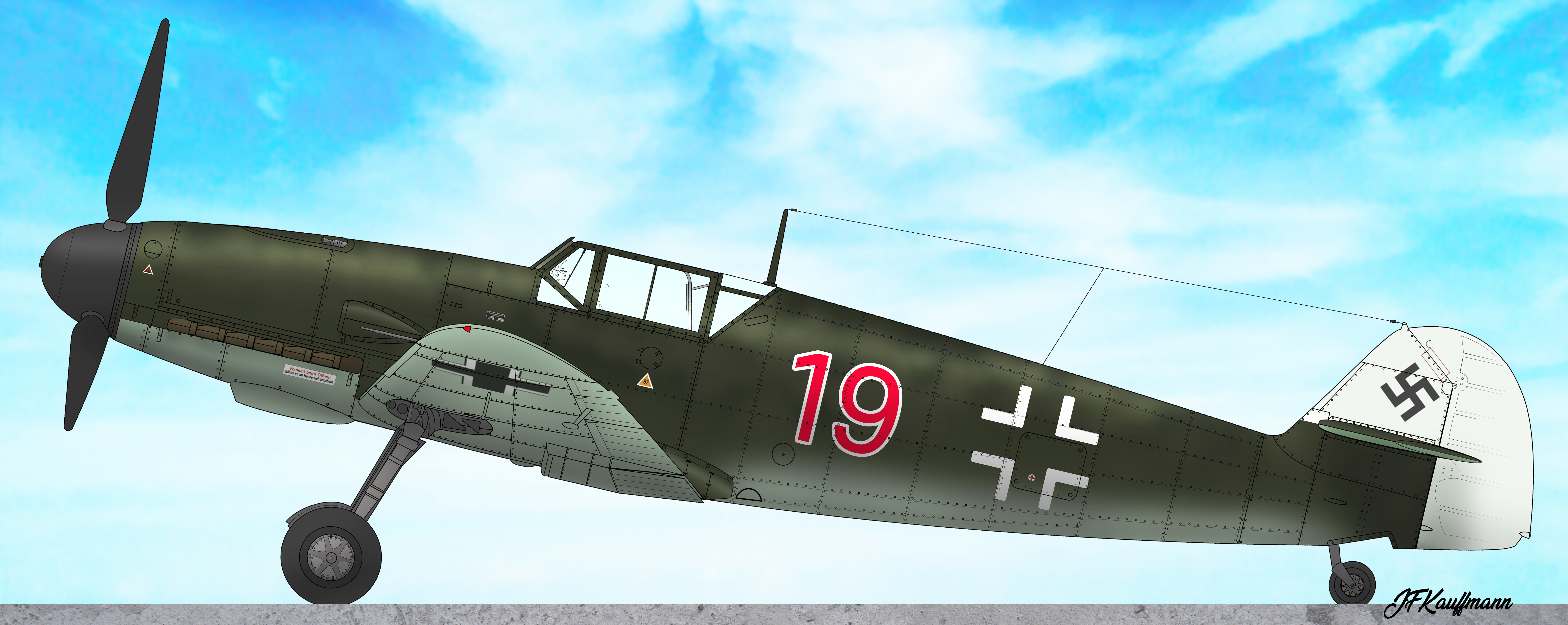 Bf109F 4 scene 2