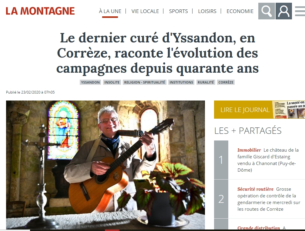Article 23 02 2020 La Montagne