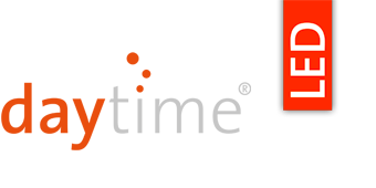 Daytime led logo