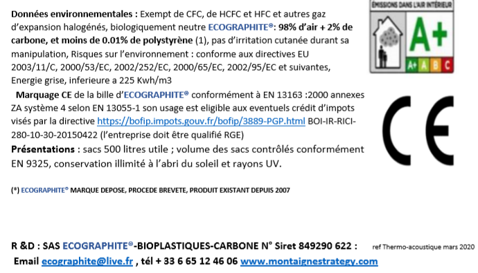 isolation en vrac Ecographite, isolation par injection, isolation combles, isolation vide sanitaire, isolation murs, isolation chalets,