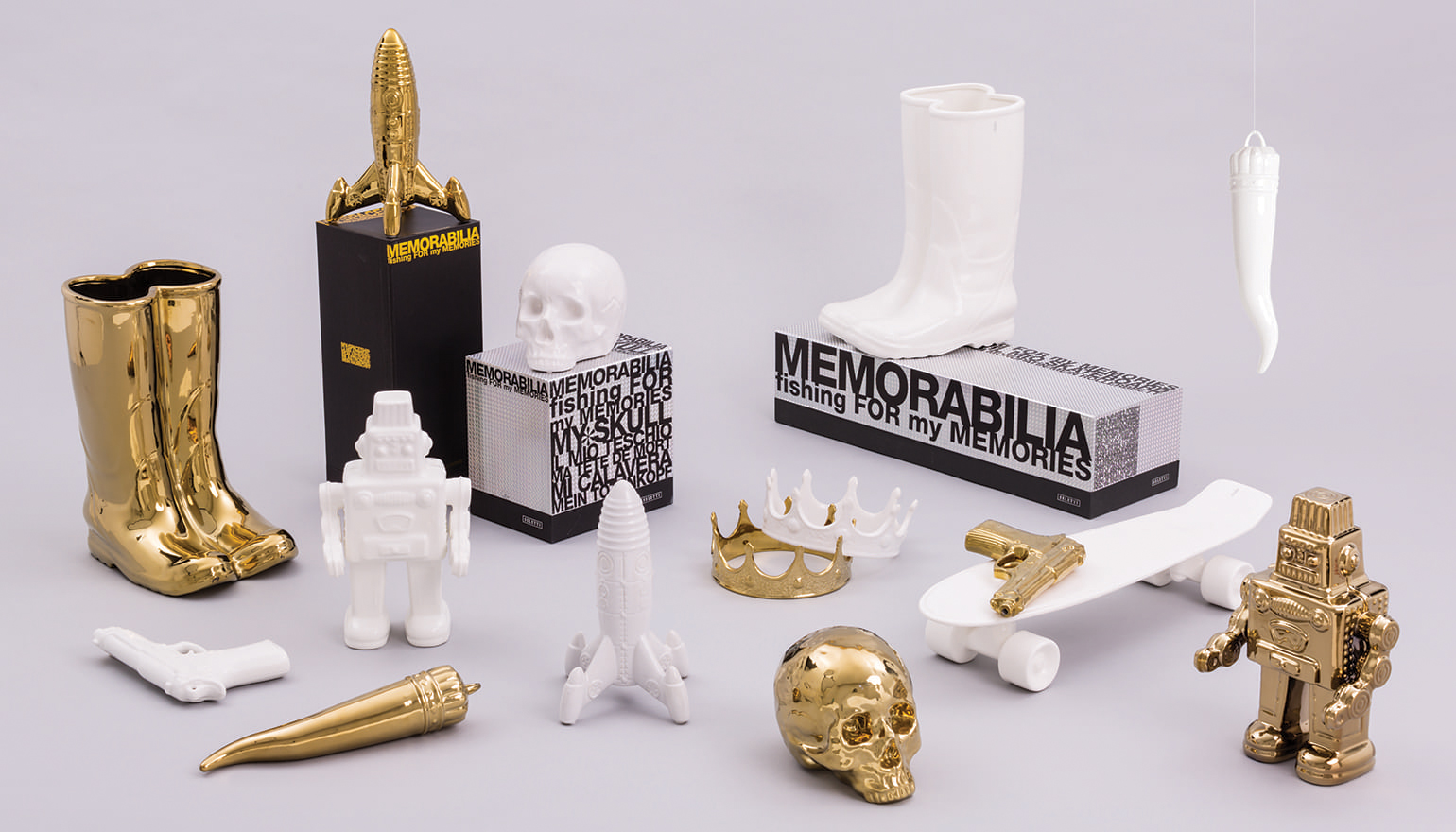 Collection Memorabilia Seletti.
Matière : Porcelaine