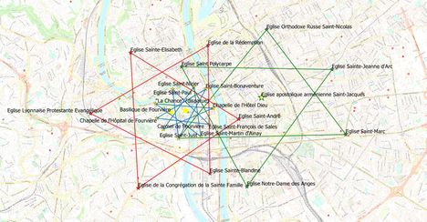 Toutes les figures géométriques de Lyon