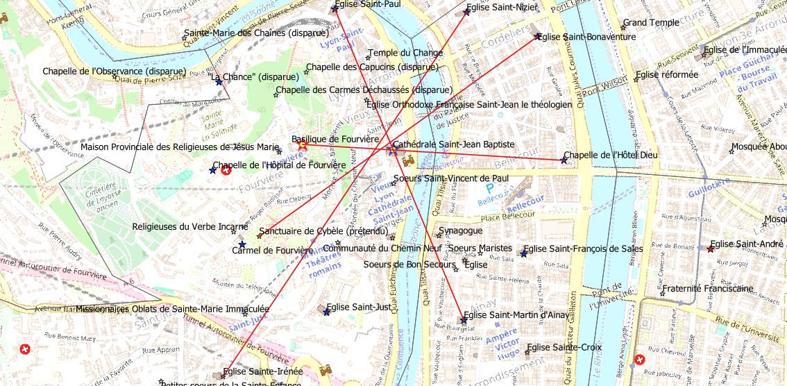 Une étoile à 8 branches peu convaincante sur Lyon