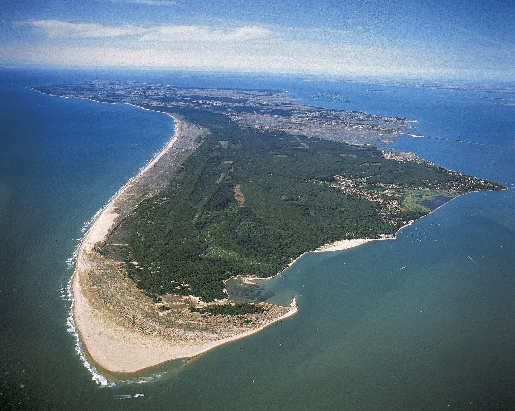 Arc en ciel oleron 6 Vue aerienne sud Oleron1