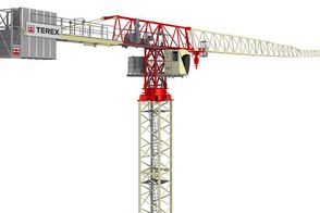 Terex ctt 162 flat top tower crane