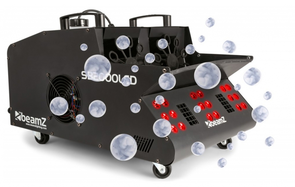 Machine bulle fumee