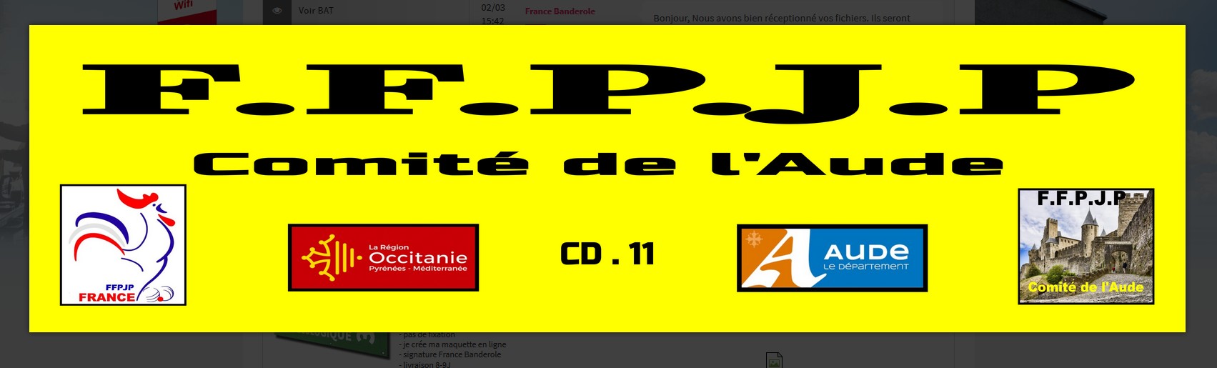 Banderolle cd 11 68 