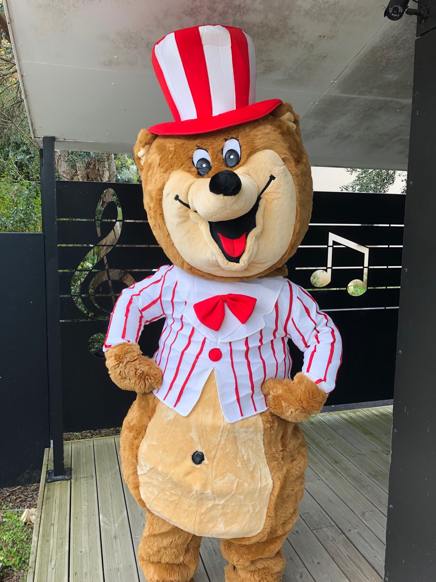 Mascotte ours