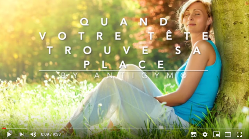 Quand votre tête trouve sa place